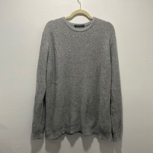 Brandy Melville Grey Knit Wool Sweater
